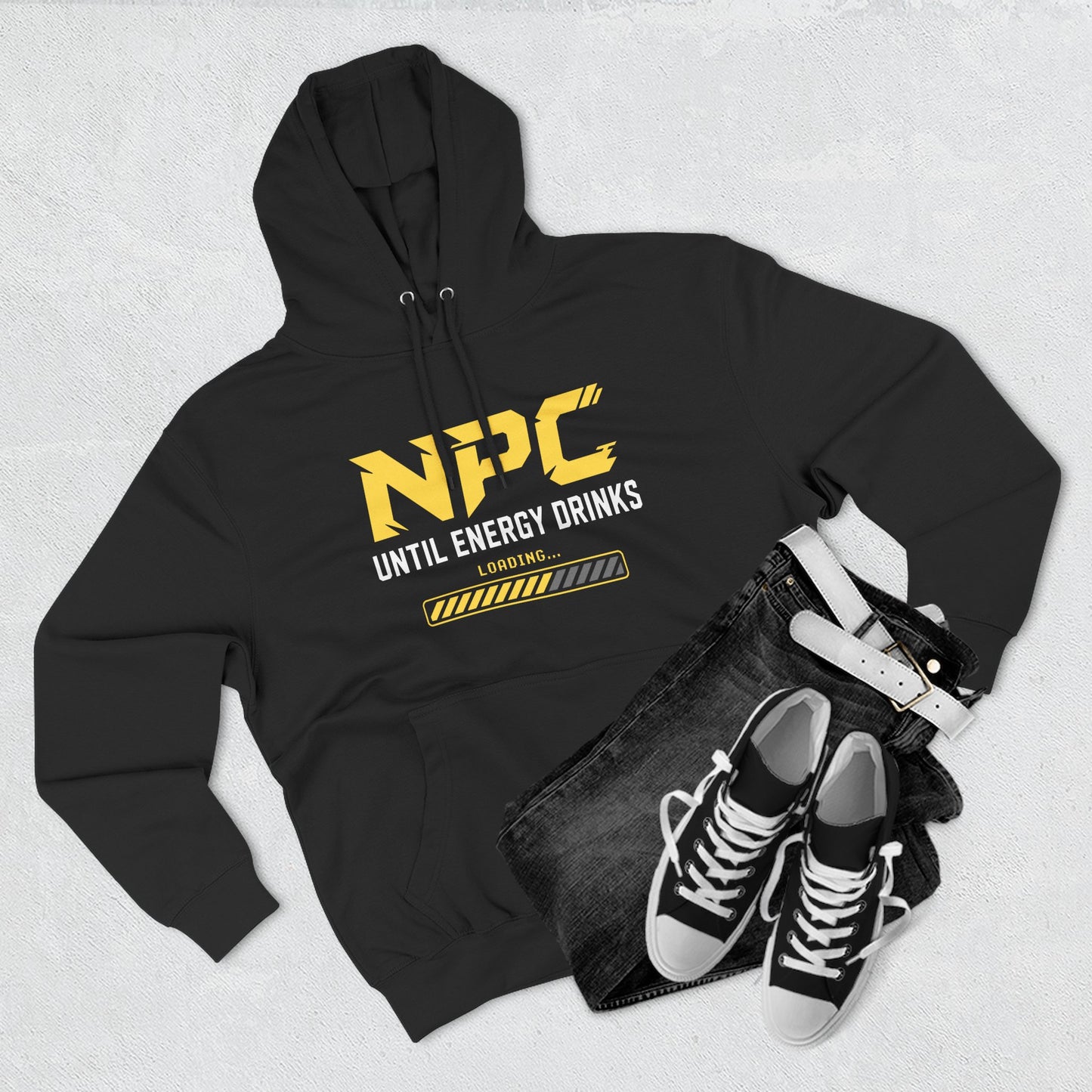 NPC Until Energy Drinks Hoodie