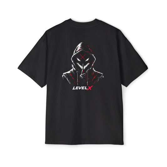 Hooded Shadow Oversized Tee