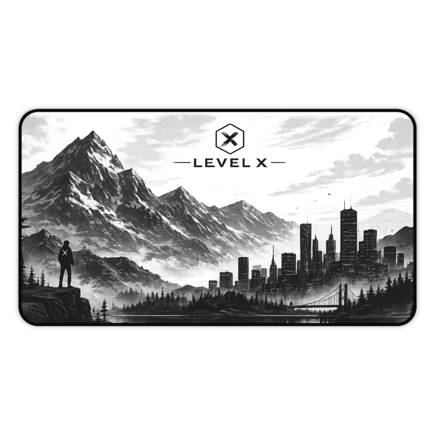 Level X Mountain City Desk Mat