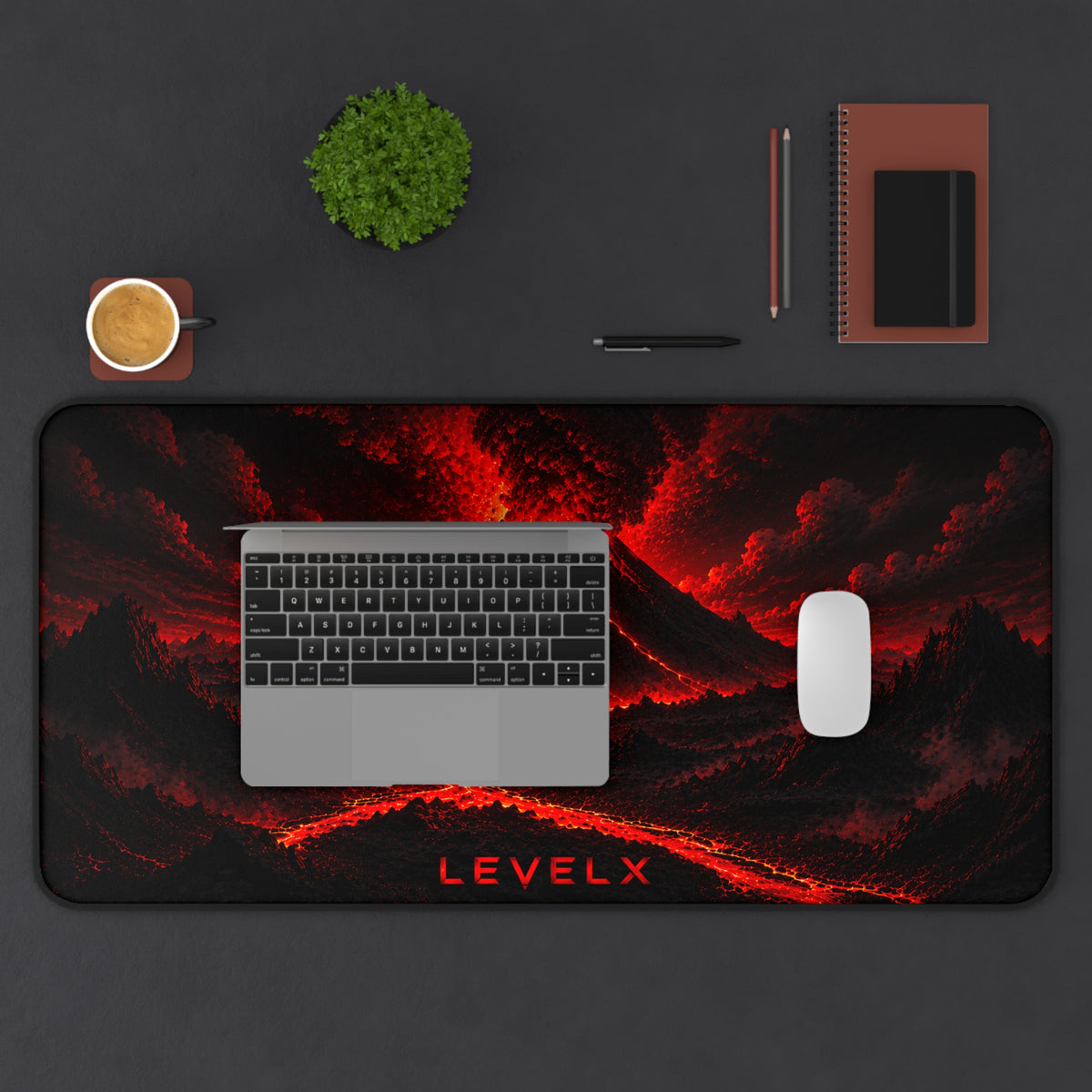 Volcanic Eruption Desk Mat