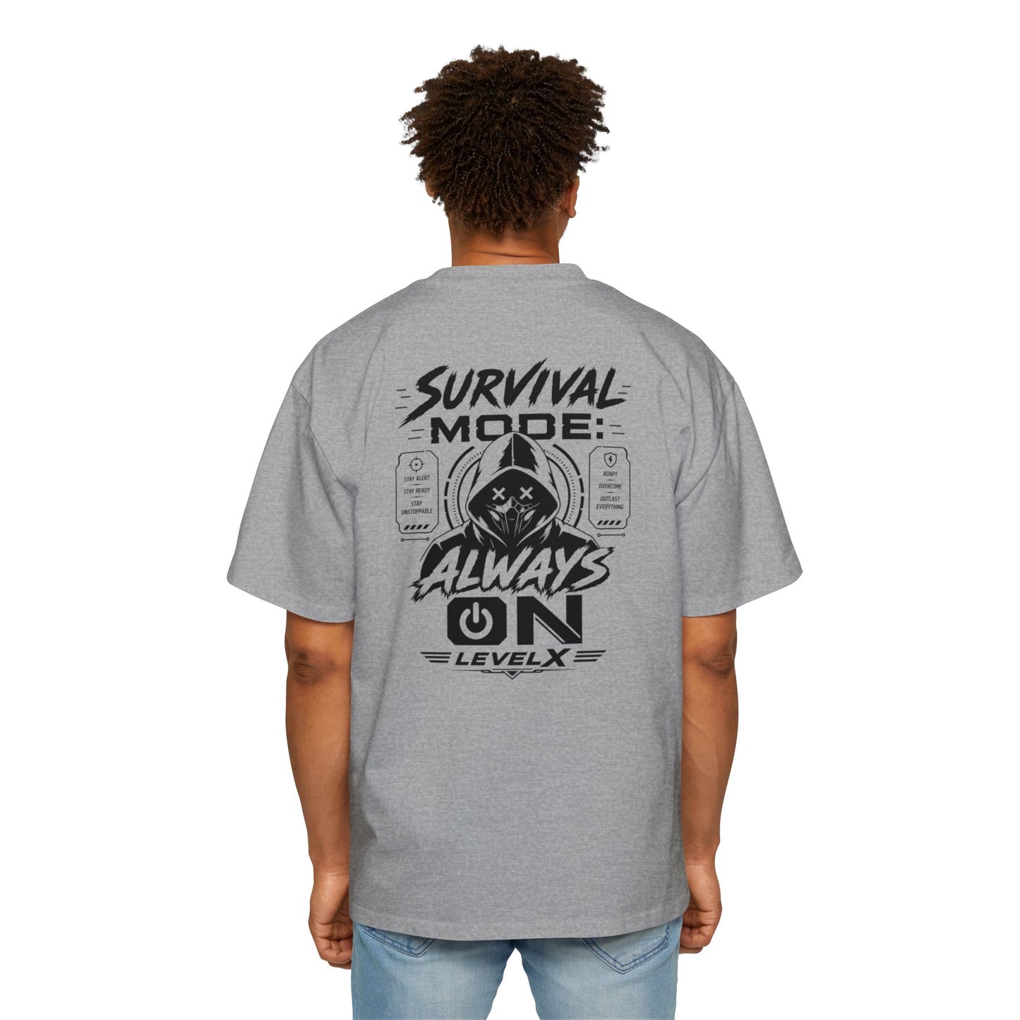Survival Mode Oversized Tee