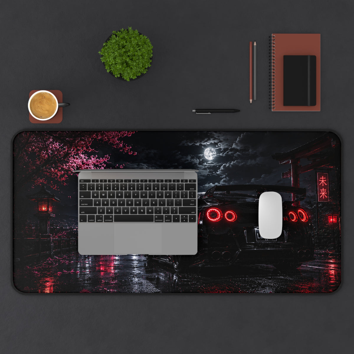Midnight Car Desk Mat
