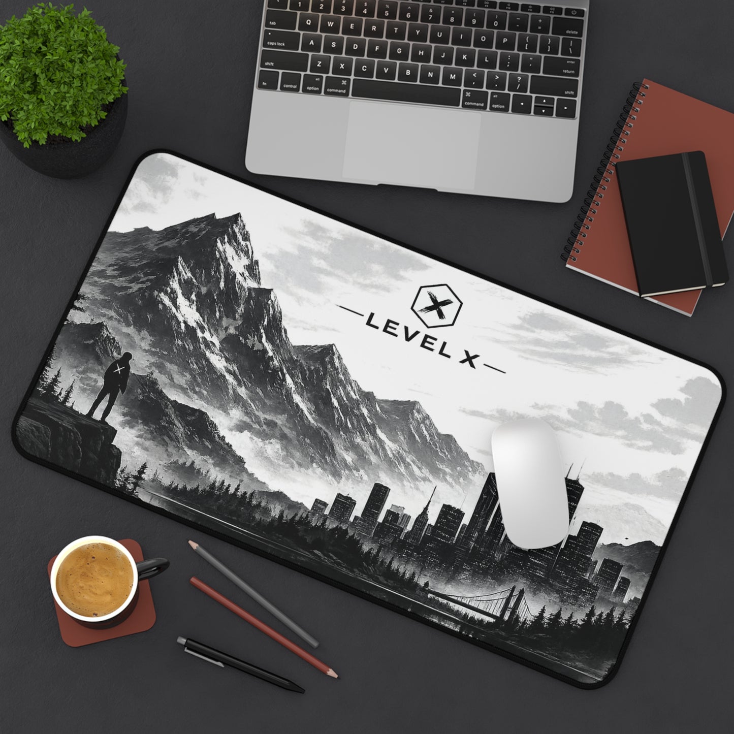 Level X Mountain City Desk Mat