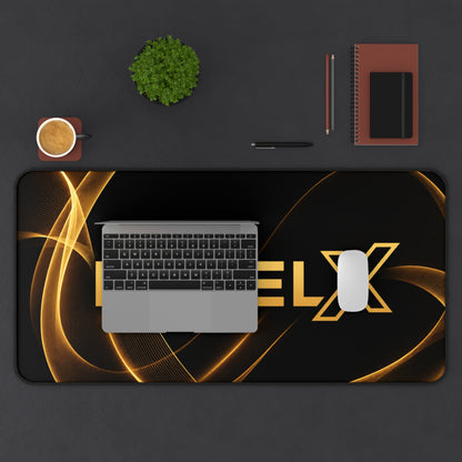 Gold Swirl Desk Mat