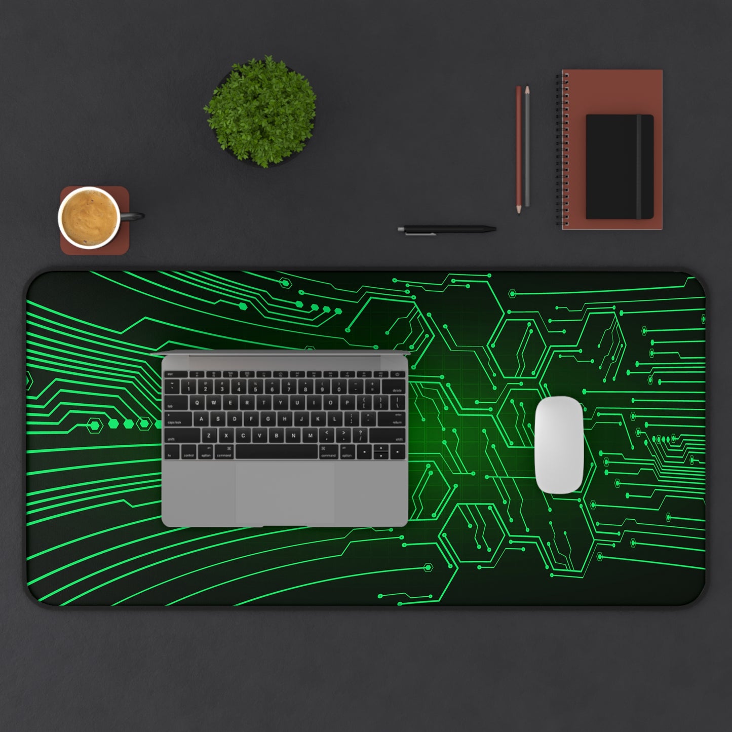 Cyber Circuit Desk Mat