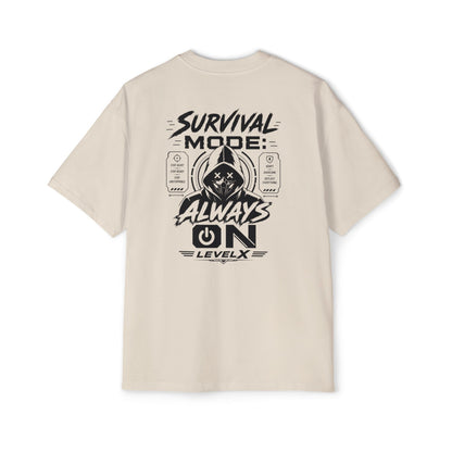 Survival Mode Oversized Tee