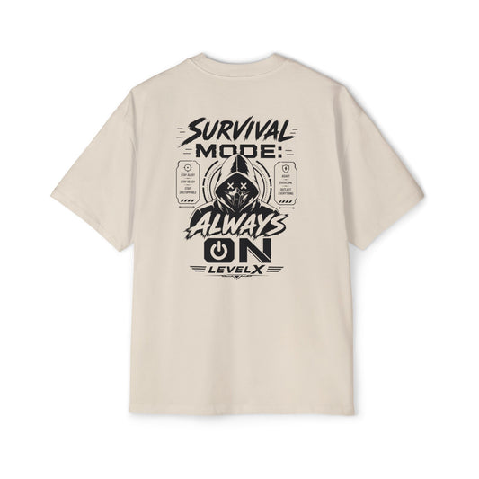 Survival Mode Oversized Tee