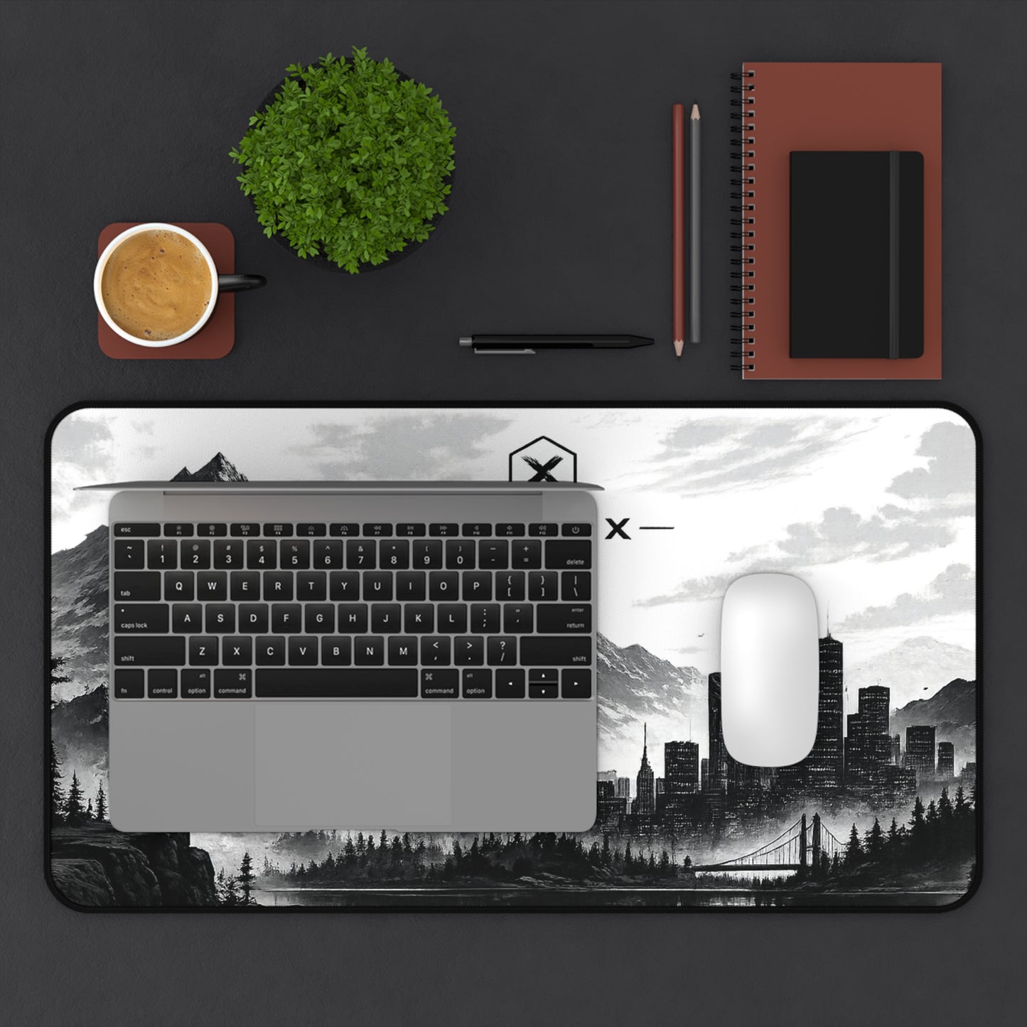 Level X Mountain City Desk Mat