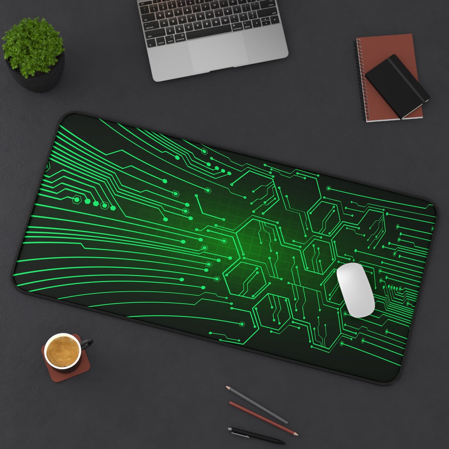 Cyber Circuit Desk Mat