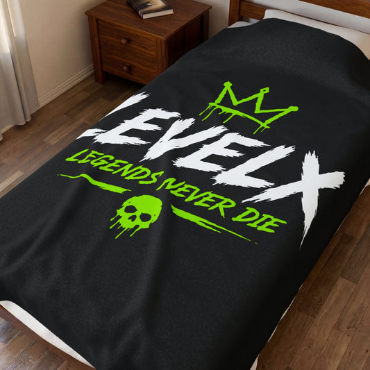Legends Never Die Plush Blanket