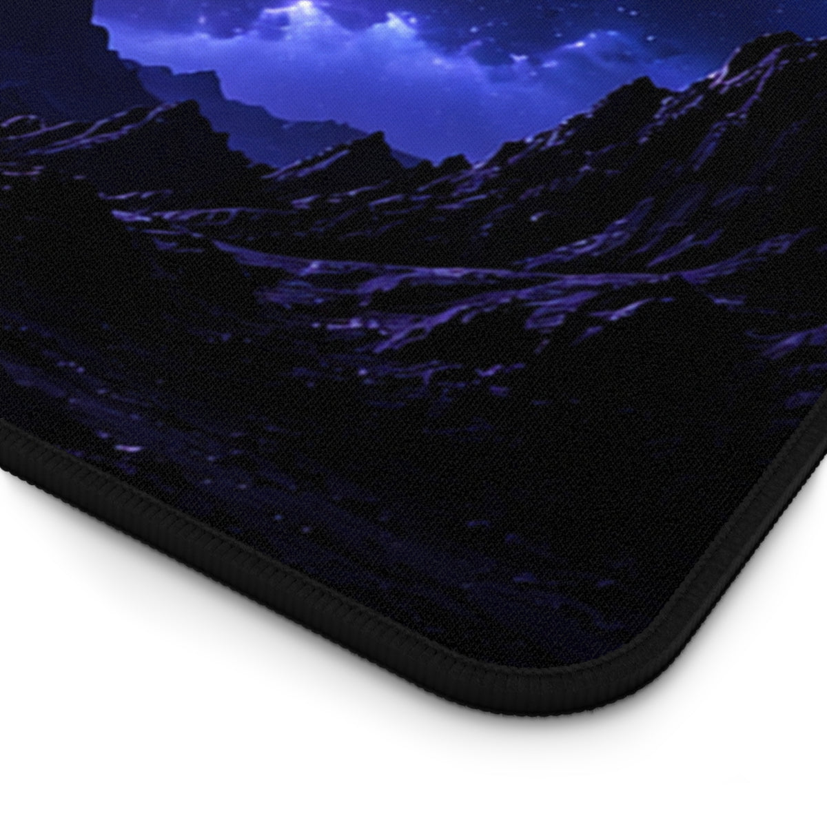 Cosmic Night Sky Desk Mat